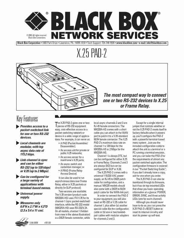 Black Box Network Hardware X 25 PAD-2-page_pdf